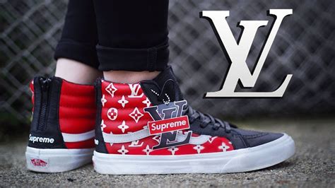 louis vuitton collab with supreme|supreme shoes Louis Vuitton.